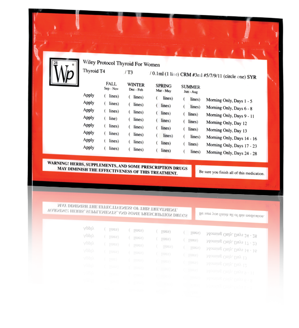 Wiley Protocol Dosing Calendar 2025